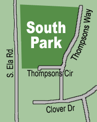 South Park map